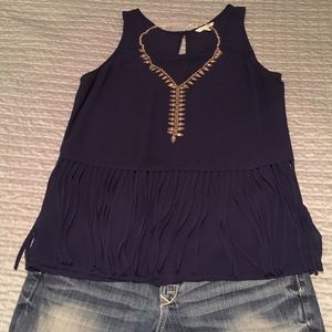 Size L Naked Zebra Top